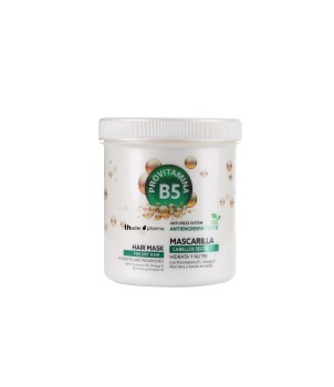 Mascarilla efecto anti-frizz Provitamina B5, Omega 9, Aloe Vera y aceite de Jojoba